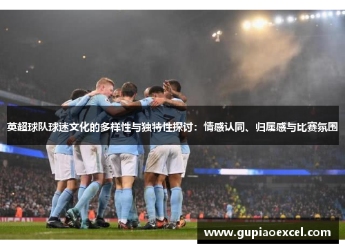 英超球队球迷文化的多样性与独特性探讨：情感认同、归属感与比赛氛围